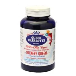 Olio Puro Di Salmone Rosso - Queen Charlotte - 120 Capsule